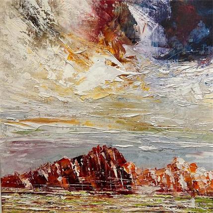 Painting Sedona Airport Mesa view by Reymond Pierre | Painting Figurative Oil Landscapes