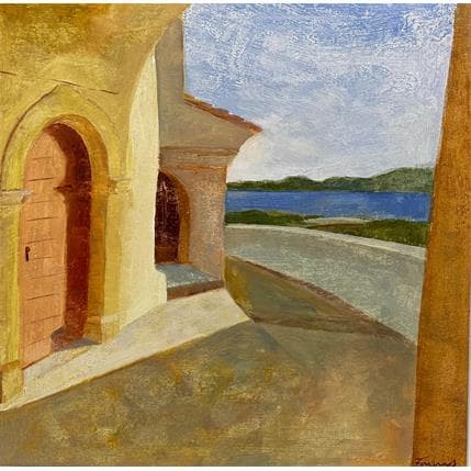 Peinture Miramas le vieux, aussi pour les jeunes ! par Foucras François | Tableau Figuratif Acrylique Paysages, Scènes de vie