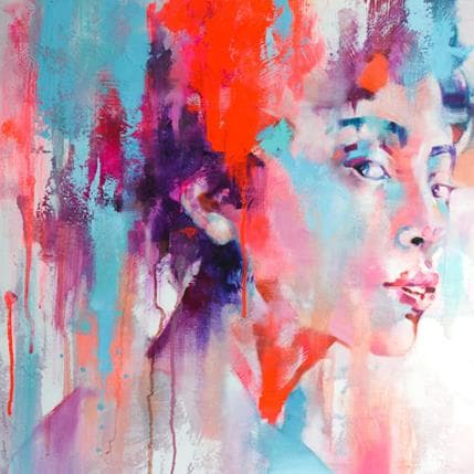 Peinture Framenti 2 par Abbondanzia Monica | Tableau Figuratif Acrylique Portraits