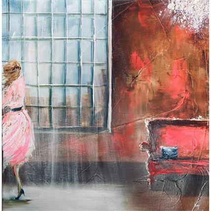 Peinture Dans la lumière par Vinnie | Tableau Figuratif Huile Scènes de vie