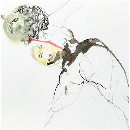 Peinture Carnaval -7 par YO&CO | Tableau Abstrait Encre Nu