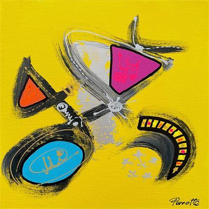 Peinture ZOUKA par Perrotte | Tableau Abstrait Acrylique, Carton