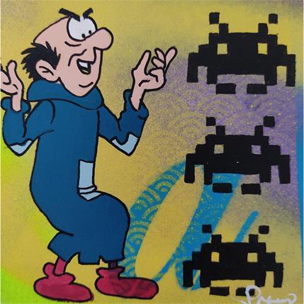 Peinture Invaders par Przemo | Tableau Pop-art Acrylique Icones Pop
