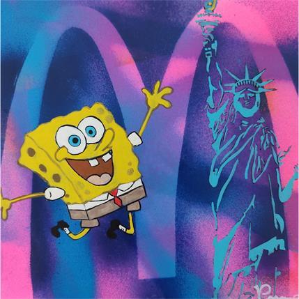 Peinture Joy par Przemo | Tableau Pop-art Acrylique Icones Pop