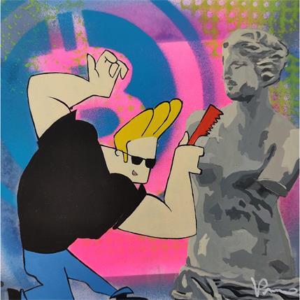 Peinture May I help you par Przemo | Tableau Pop-art Acrylique Icones Pop, Portraits