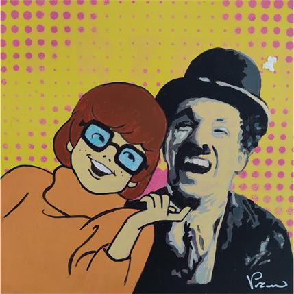 Peinture A smile in the future par Przemo | Tableau Pop-art Acrylique Icones Pop, Portraits