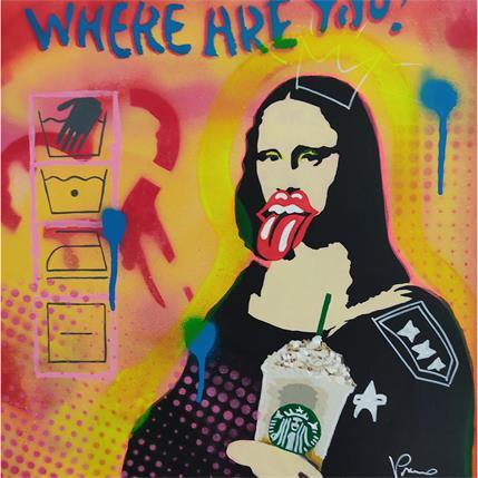 Peinture Where are you par Przemo | Tableau Pop-art Acrylique Icones Pop, Portraits