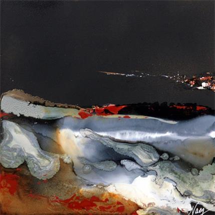 Peinture C1843 par Naen | Tableau Abstrait Acrylique Minimaliste