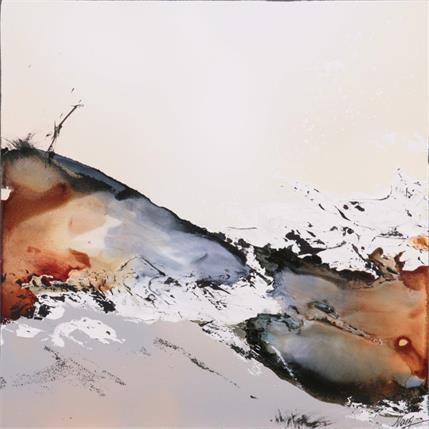 Peinture C1604 par Naen | Tableau Abstrait Acrylique Minimaliste