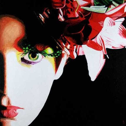 Peinture Mahladini par Alvarez Torezano Luis | Tableau Figuratif Acrylique Portraits