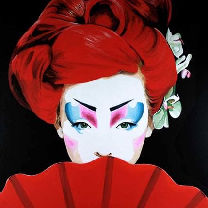 Peinture Mabhayankari par Alvarez Torezano Luis | Tableau Figuratif Acrylique Portraits