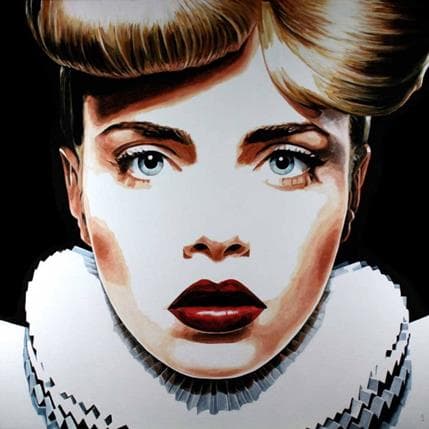 Peinture Manjali par Alvarez Torezano Luis | Tableau Figuratif Acrylique Portraits