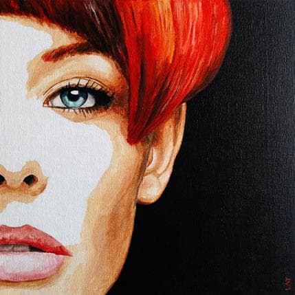 Peinture Anchita par Alvarez Torezano Luis | Tableau Figuratif Acrylique Portraits