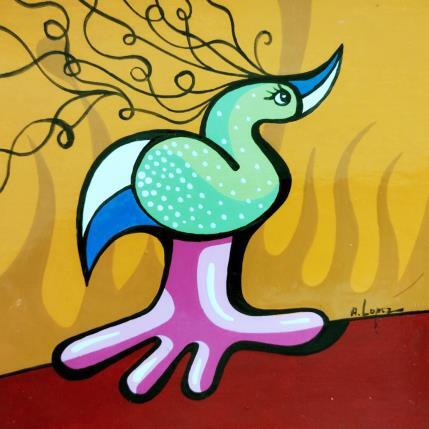 Peinture De bonnes bases par Lopez Alfredo | Tableau Figuratif Acrylique scènes de vie