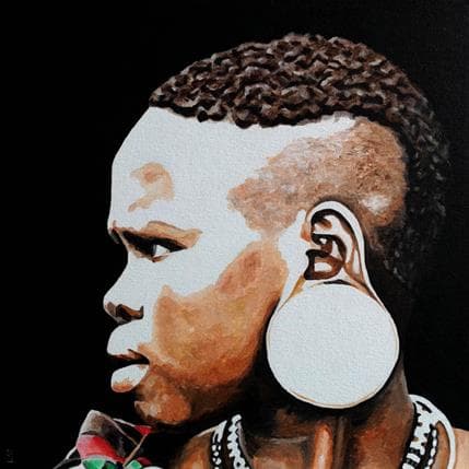 Peinture Nargis par Alvarez Torezano Luis | Tableau Figuratif Acrylique Portraits