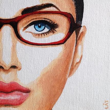 Peinture Chaitra par Alvarez Torezano Luis | Tableau Figuratif Acrylique Portraits