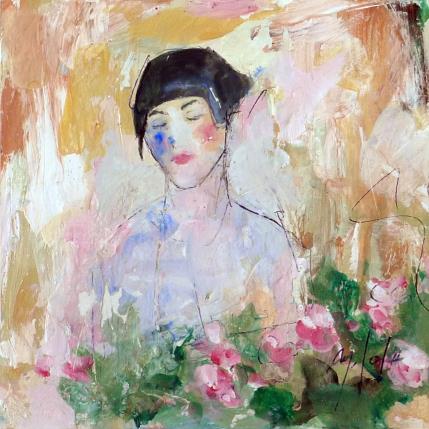 Peinture Pensée par De Sousa Miguel | Tableau Art Singulier Portraits