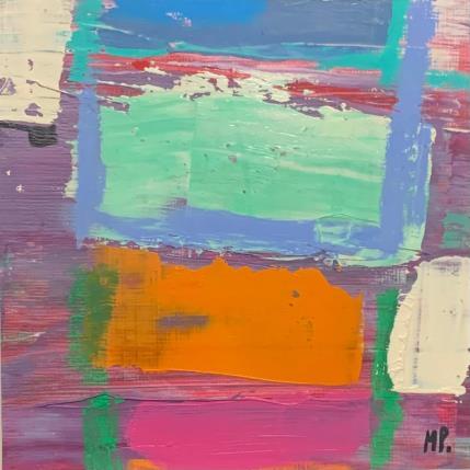 Peinture F1#01 par Pedersen Morten | Tableau Abstrait Acrylique Minimaliste