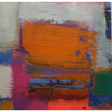 Peinture F2#21 par Pedersen Morten | Tableau Abstrait Acrylique Minimaliste