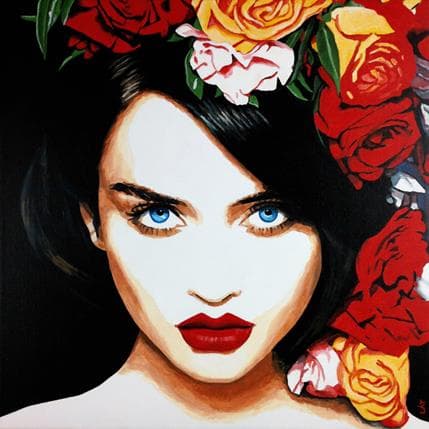 Peinture Neela par Alvarez Torezano Luis | Tableau Figuratif Acrylique Portraits