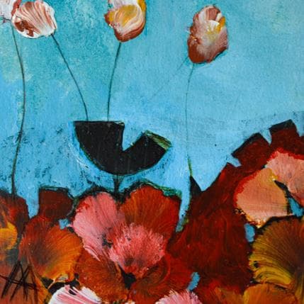 Peinture Floreritas par Arias Parera Almudena | Tableau Figuratif Acrylique Natures mortes