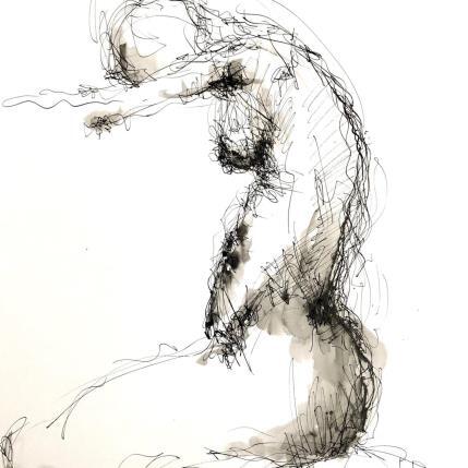 Peinture Pascale par Sahuc François | Tableau Figuratif Acrylique Nu