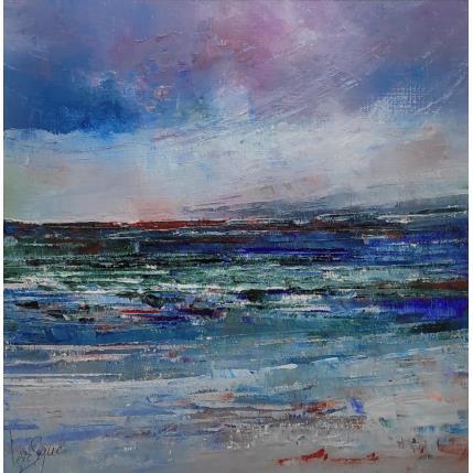 Peinture Avant la pluie par Levesque Emmanuelle | Tableau Figuratif Huile Marine