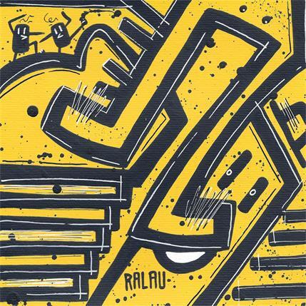 Peinture It's time to fight par Ralau | Tableau Pop-art Acrylique Portraits, Scènes de vie