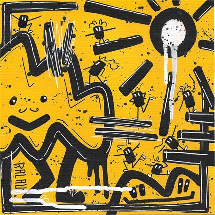 Painting Microwave is not a crime by Ralau | Painting Pop-art Acrylic Landscapes, Life style, Pop icons