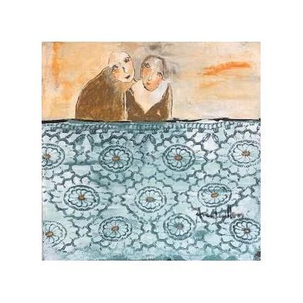 Peinture ET motifs par Guillon Anne | Tableau Figuratif Scènes de vie