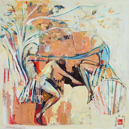 Peinture 14 par Machi | Tableau Figuratif Acrylique, Huile Scènes de vie