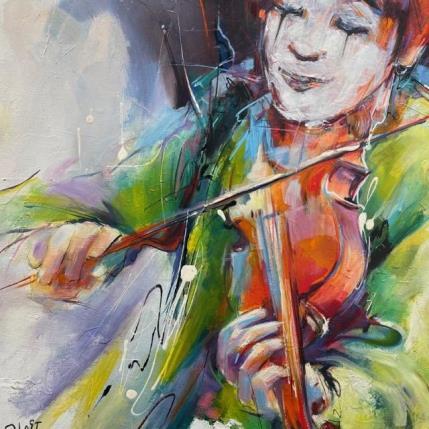 Peinture Pas si clown par Dubost | Tableau Figuratif Acrylique Portraits
