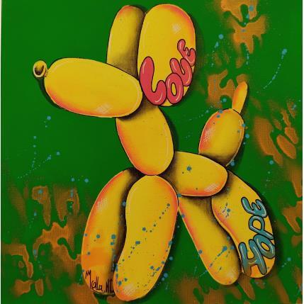 Peinture Hope par Molla Nathalie  | Tableau Pop-art Animaux