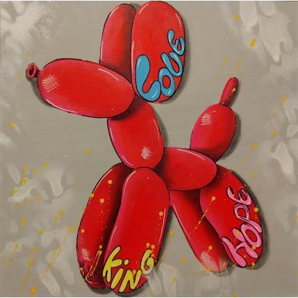 Painting Love by Molla Nathalie  | Painting Pop-art Animals