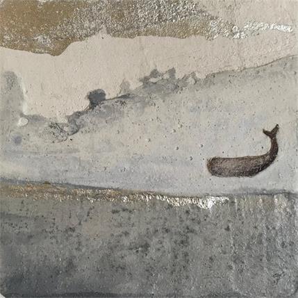 Peinture MARE D'INVERNO par Roma Gaia | Tableau  Sable