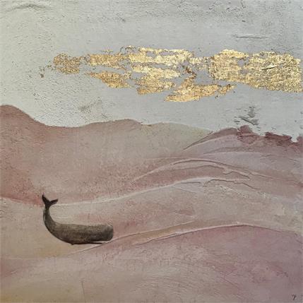 Peinture SOSPENSIONE par Roma Gaia | Tableau  Sable