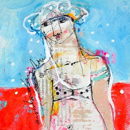 Peinture Never look back par Boix Bernardini Empar | Tableau Art Singulier Acrylique Scènes de vie