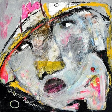 Peinture Distancies curtas par Boix Bernardini Empar | Tableau Art Singulier Acrylique Scènes de vie