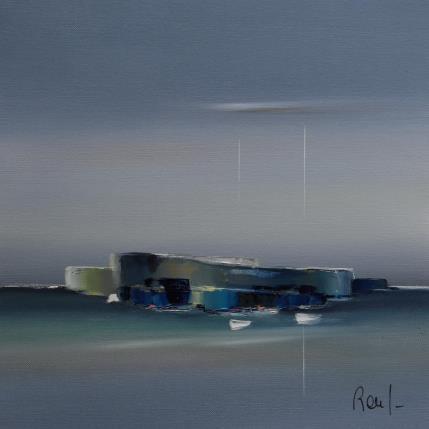 Gemälde Symphonie marine 42 von Roussel Marie-Ange et Fanny | Gemälde Figurativ Öl Marine