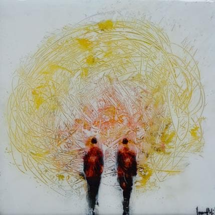 Peinture Dos en un lio par Bofill Laura | Tableau Figuratif Acrylique Portraits