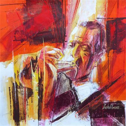 Painting Jazz Dream by Silveira Saulo | Painting Figurative Acrylic
