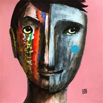 Peinture Agamemnon par Delaube Fabien | Tableau Figuratif Huile Portraits