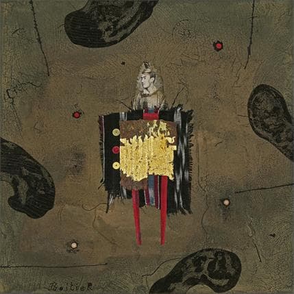 Peinture 25120 par Boitier Thierry | Tableau Abstrait Acrylique Portraits