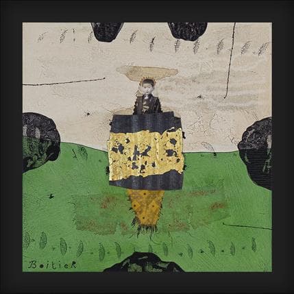 Peinture 25118 par Boitier Thierry | Tableau Abstrait Acrylique Portraits