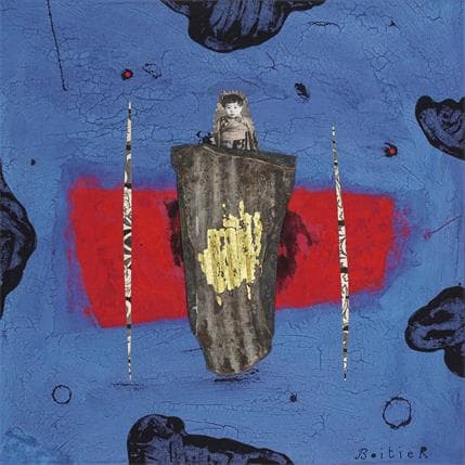 Peinture 36 94 par Boitier Thierry | Tableau Abstrait Acrylique Portraits