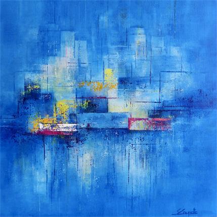 Peinture On The Move par Coupette Steffi | Tableau Abstrait Acrylique, Carton Urbain