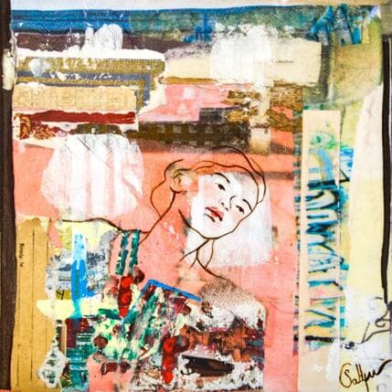 Peinture Anti-top par Sablyne | Tableau Art Singulier Acrylique Portraits