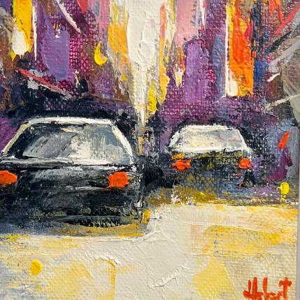 Peinture Quelque part par Hébert Franck | Tableau Art naïf Huile