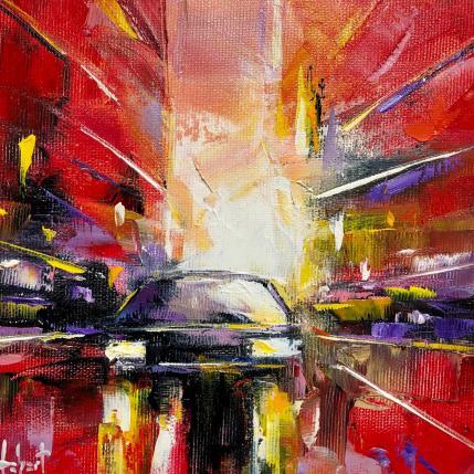 Peinture In red par Hébert Franck | Tableau  Huile