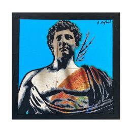 Gemälde 11H38 von André Raphaël | Gemälde Figurativ Acryl Alltagsszenen, Porträt, Stillleben